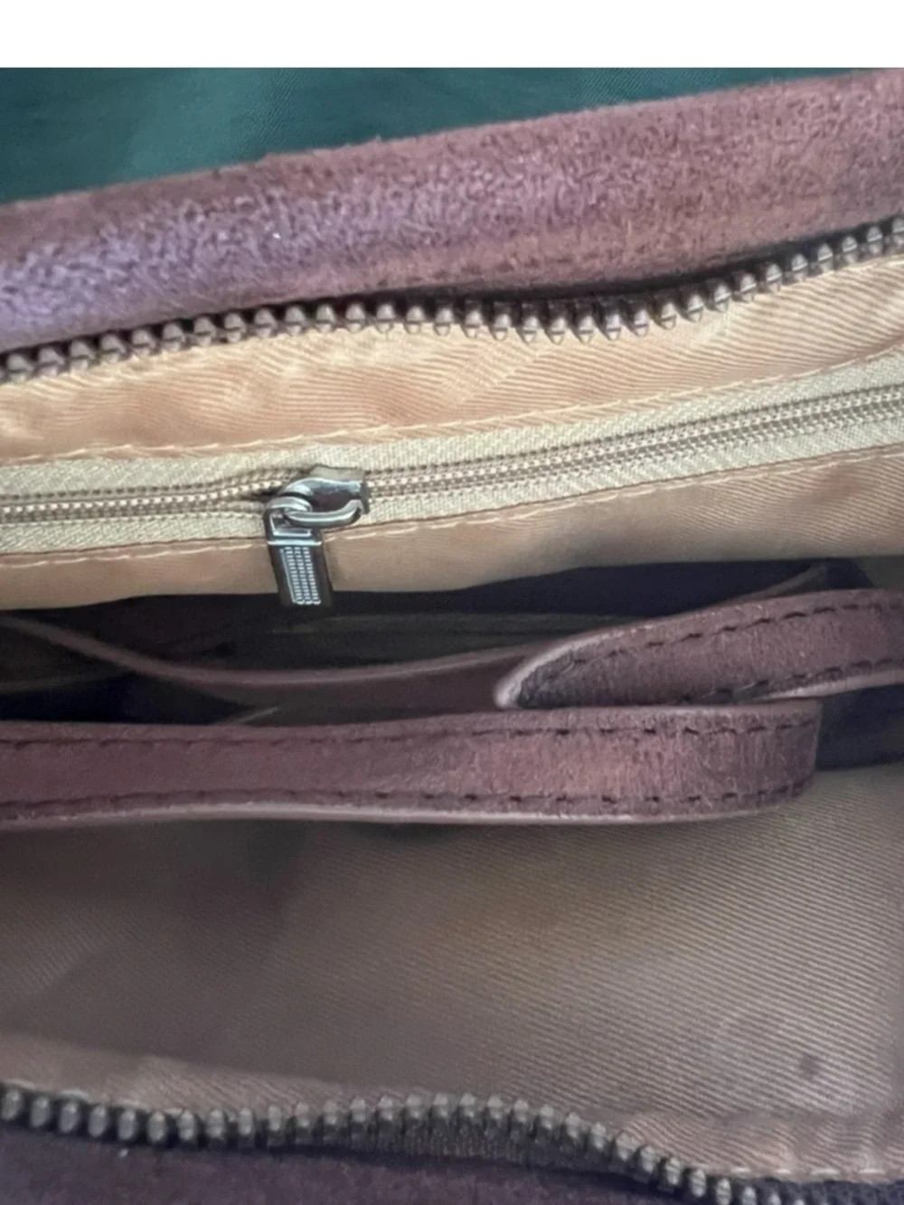 SHOWPO BROWN SUEDE BAG